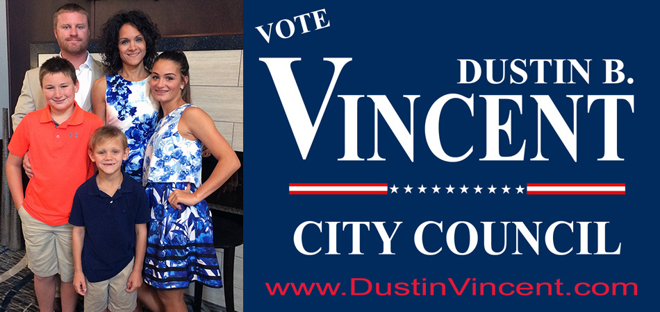 Vote Dustin B. Vincent for City Council - Bridgeport, West Virginia